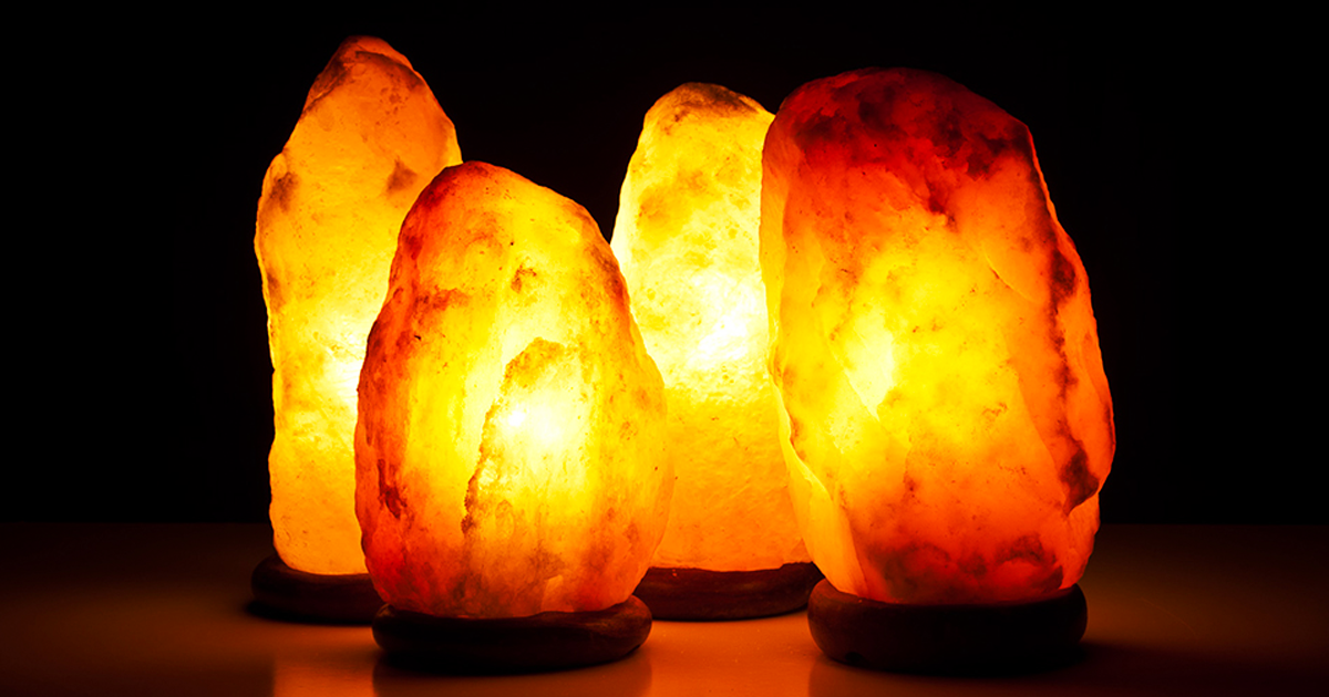 Apparently You Should Put Salt Lamps In Every Room Of Your House. The Reason? I Had No Idea!