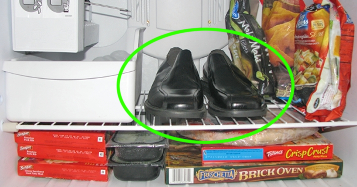 This Man Keeps His Shoes In The Freezer. The Reason? This Is BRILLIANT!