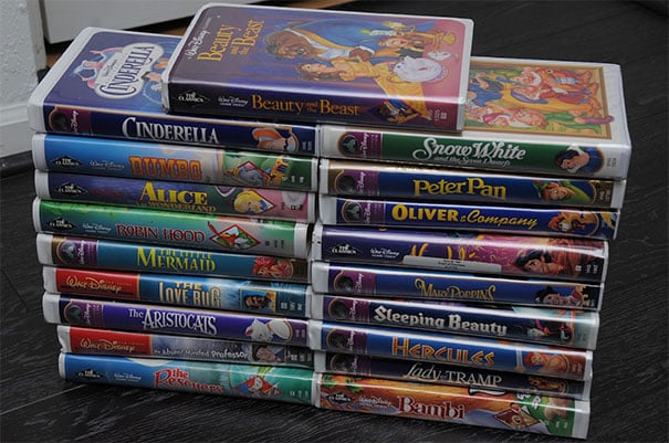 Do You Have Any Of These Old Disney VHS Tapes? You Could