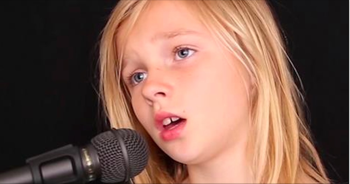 Year Old Sings Chilling Version Of Sound Of Silence