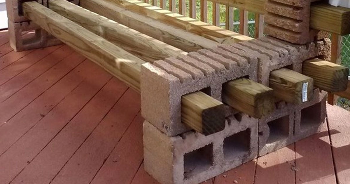 Cinder Blocks Are A DIYer's Best Friend And These 19 Surprising