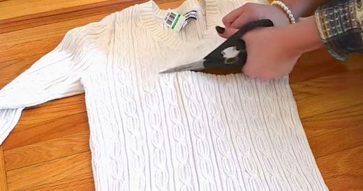 Woman Creates Beanies From Old Sweaters