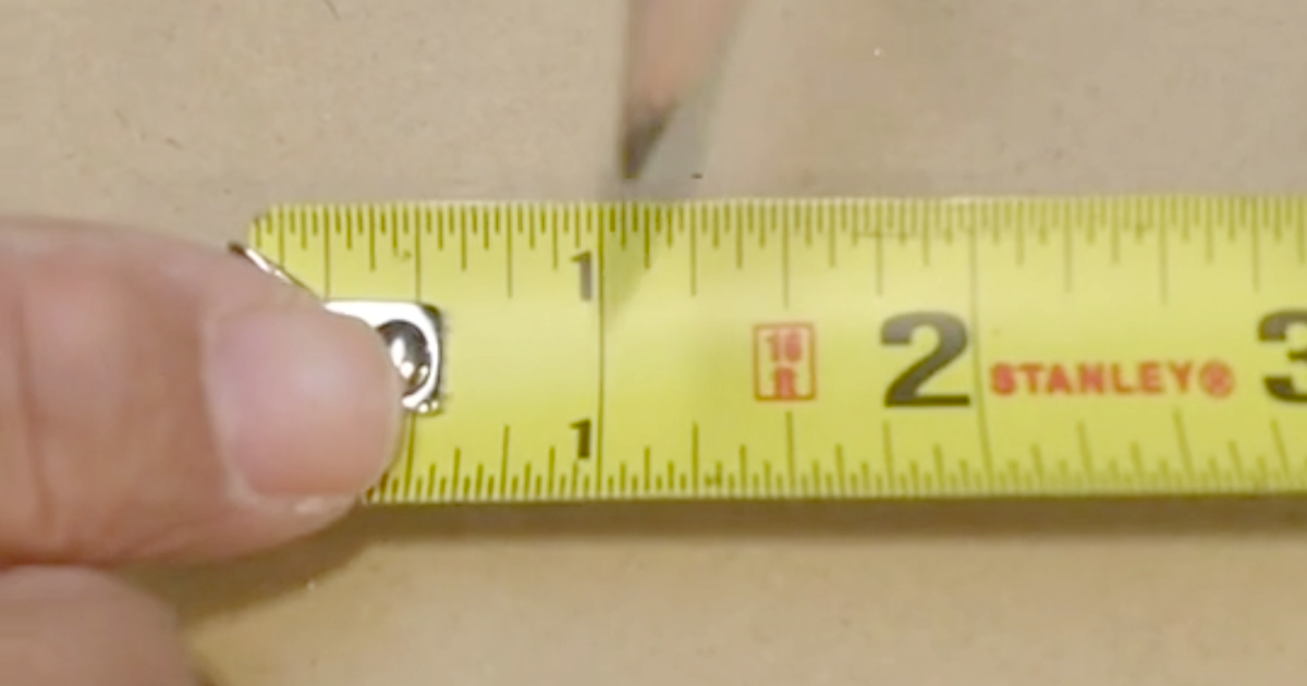 She Shows Us A Measuring Tape Trick That Will Definitely Come In Handy