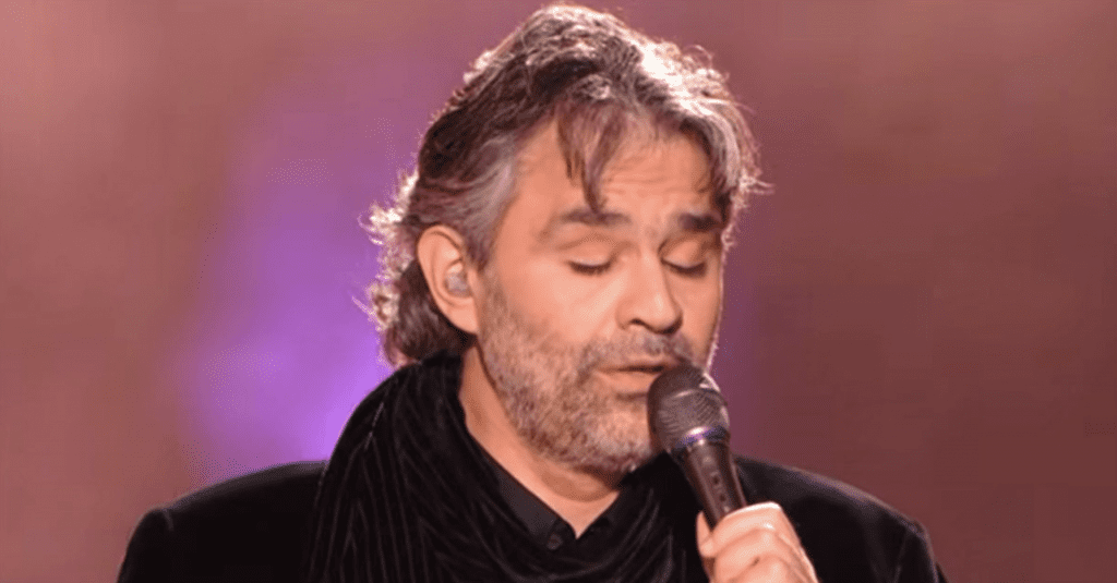 Andrea Bocelli Performs An Elvis Classic And Makes The Audience ...
