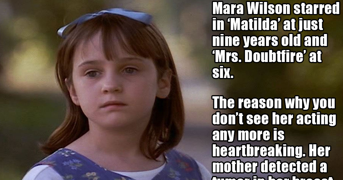 Mara Wilson Mother - Mara Wilson Confirms Matilda's 