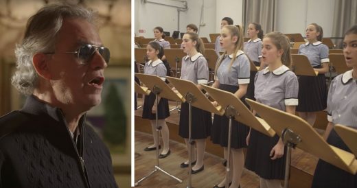 Youth Choir Performs Andrea Bocelli Classic For 20th Anniversary