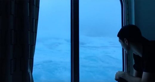Massive Waves Pummel Cruise Ship While One Passenger Captures Harrowing Footage ...