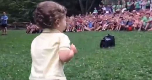 500 Hundred Strangers Mimic Little Boy’s Moves