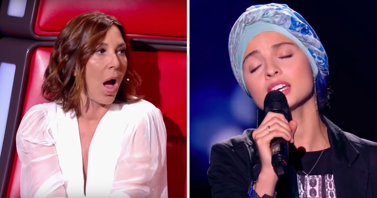 Красивый голос голосовое. Голос Аллилуйя. Голос девушки. Судьи the Voice France. Шоу голос Аллилуйя.