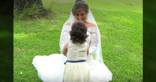 Bride Meets The Little Girl She Gave Bone Marrow To