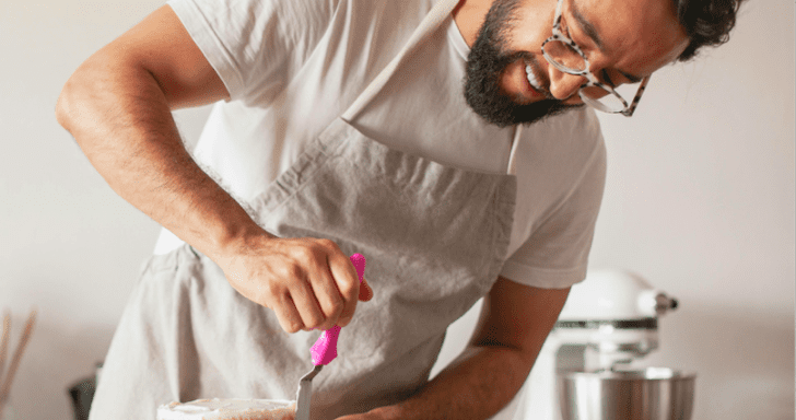 Dad Puts Mayonnaise Into His Batter For Chocolate Cake