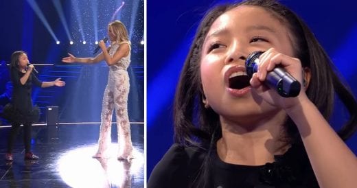 10-Year-Old Girl Steals The Show From Helene Fischer In “You Raise Me Up” Du...