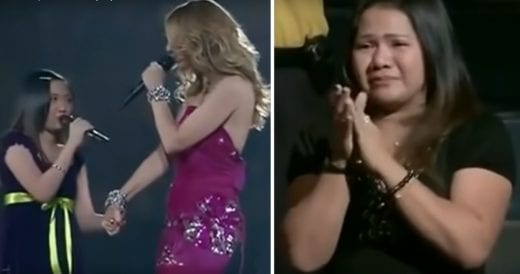 Nervous Teen Steps On Stage With Celine Dion, Their Duet Results In Standing Ova...
