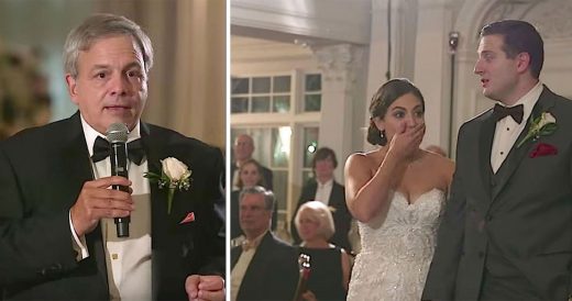 Dad’s Heartfelt Wedding Speech Leads Into Unforgettable “Les Miserables” F...