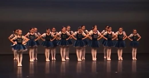 Talented Dancers Tap Their Hearts Out In A Traditional Greek Dance Performance