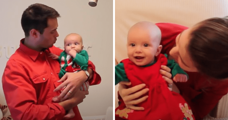 Father Sings Wonderful Version Of “Jingle Bells” To His Holiday-Loving Baby ...