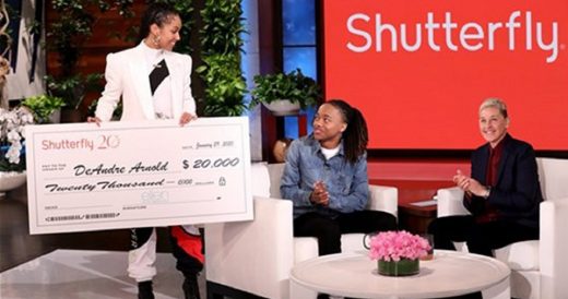 Ellen DeGeneres Gives $20,000 Scholarship To Teen Who Was Kicked Out Of School F...