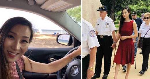 Woman Travels 130,000 Miles To Visit Nearly 100 Korean War Memorials And Thank V...