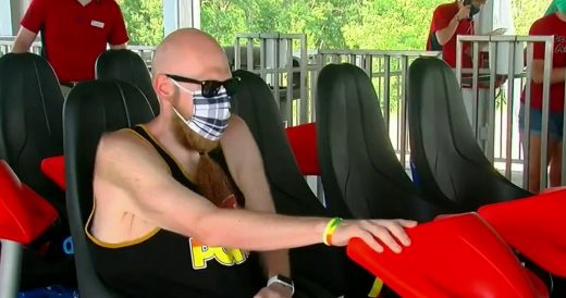 Man Undergoes Mega Transformation So He Can Ride His Dream Roller Coaster