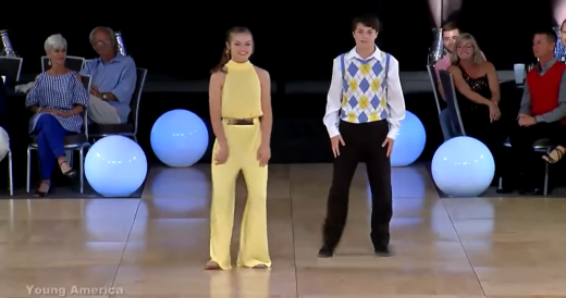 Teenage Shag Duo Show Off Impressive Dancing Footwork And Land First Place