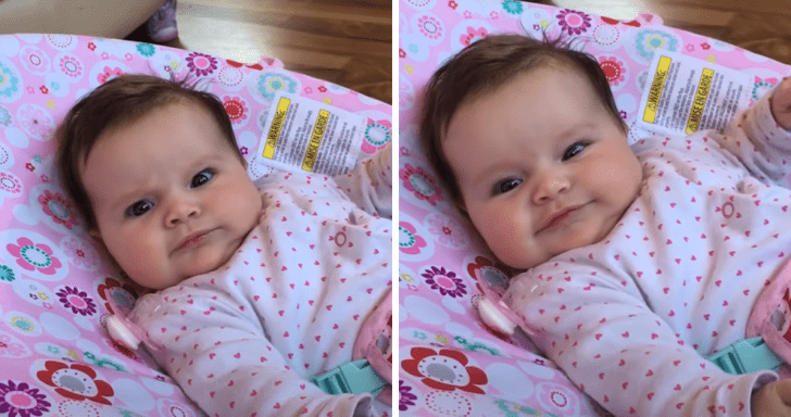 11-Month-Old Baby Says Her Name On Camera