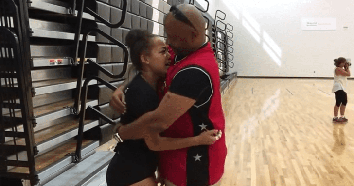 Navy Dad Surprises Daughter At Volleyball Practice After 16 Months Away
