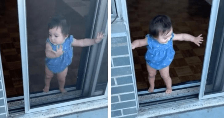 Little Girl Knows How To Escape Gracefully