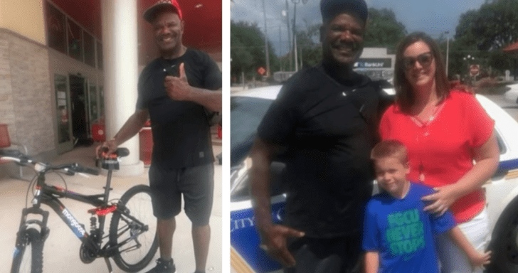 Generous 7-Year-Old Boy Buys Stranger A New Bike