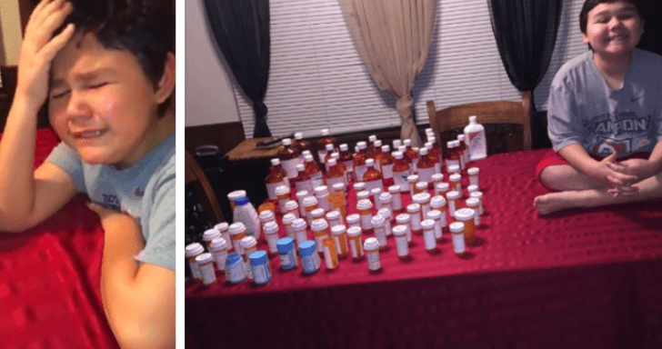 9-Year-Old Boy Sheds Tears Of Joy After Being Ill For 3 Years