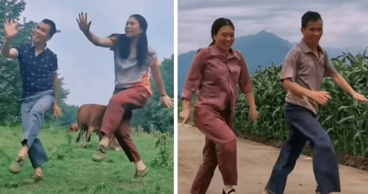 Wife Encourages Down-In-The-Dumps Husband To Dance