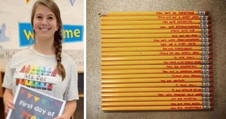Generous Boy Lends His Special Pencils To His Classmates