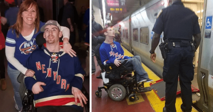 Mom And Disabled Son Receive Help From Kind Officer