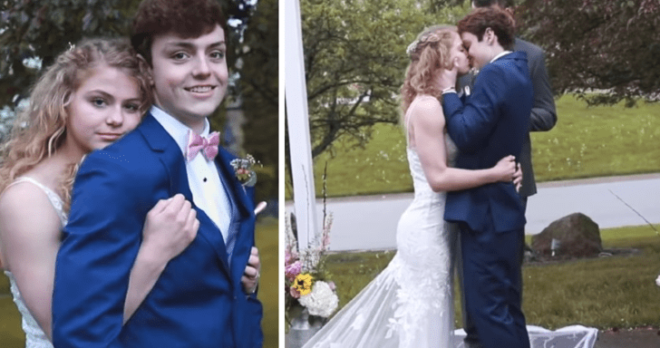 Teen Couple Gets Married After Knowing He Only Had 6 Months To Live