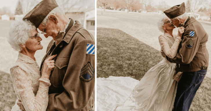 Senior Couple’s 70th Anniversary Photoshoot Inspires People With Their Love St...