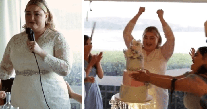 Bride Who Got Ditched By Her Groom Pushes Through With The Wedding