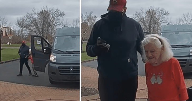 Concerned Amazon Driver Brings Wandering Grandma With Dementia Home