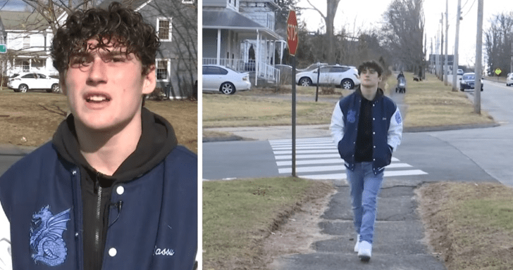 Teen Saves School Crossing Guard’s Life After Taking A Different Route