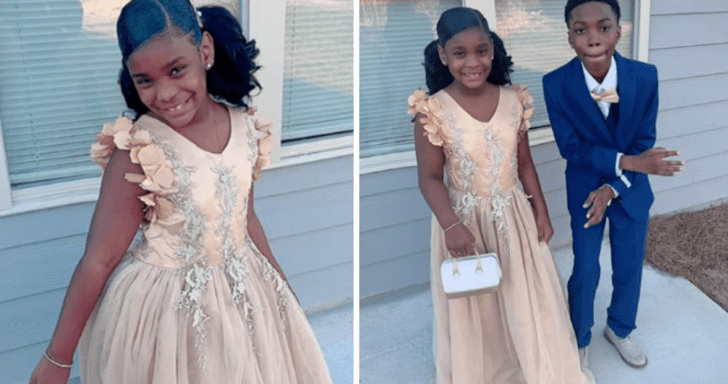 11-Year-Old Boy Steps Up To Take Little Sister To Daddy-Daughter Dance