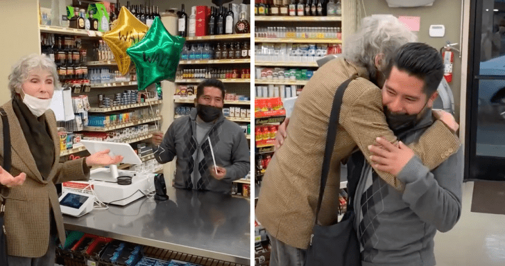 89-Year-Old Grandma Splits Lottery Winnings With Cashier