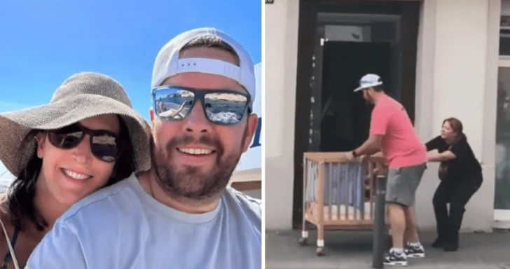 Couple On Honeymoon Comes Across A Burning Building And Saves 20 Babies From Fir...