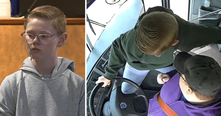 Attentive Seventh-Grader Jumps Into Action When Bus Driver Loses Consciousness