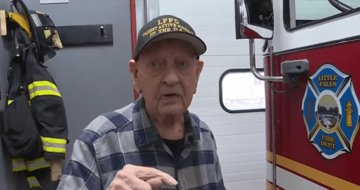 109-Year-Old Firefighter Shares His Secret To Living A Long Life