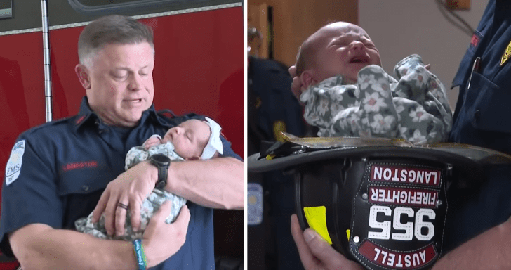 Fireman Helps Deliver His Granddaughter At The Fire Station