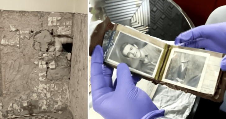 65-Year-Old Wallet Is Found Hidden Away Inside Movie Theater’s Bathroom Wall