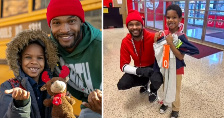 Little Boy Forgets It’s Pajama Day So Bus Driver Comes To The Rescue