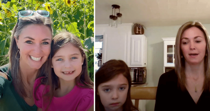 6-Year-Old Girl Sees Mom Having A Seizure And Saves Her Life By Calling For Help