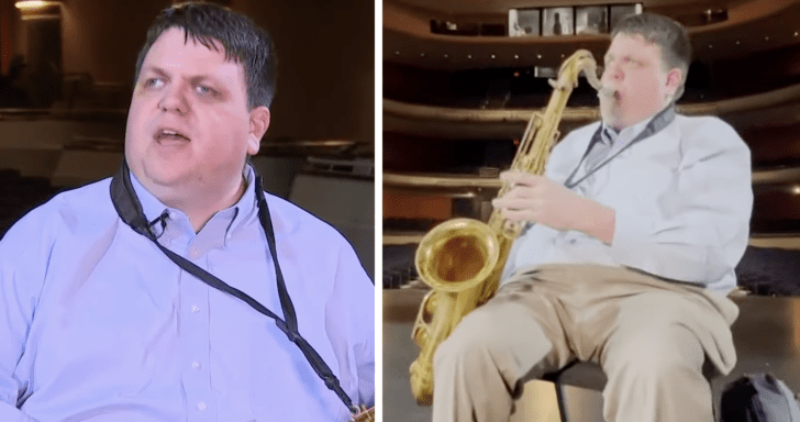 Blind Saxophone Player Uses Unique Teaching Techniques On His Students