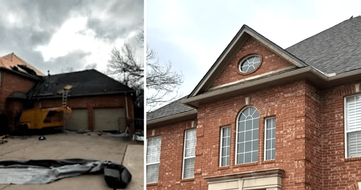 Couple On Vacation Comes Home To New Roof After Construction “Mix-Up”