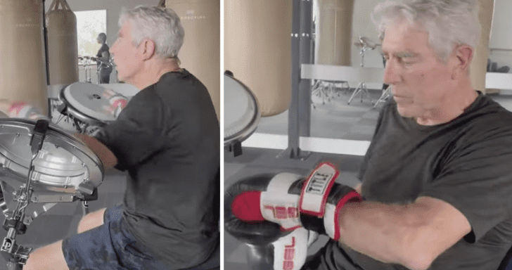 Man Uses “Drumboxing” To Cope With Parkinson’s Disease